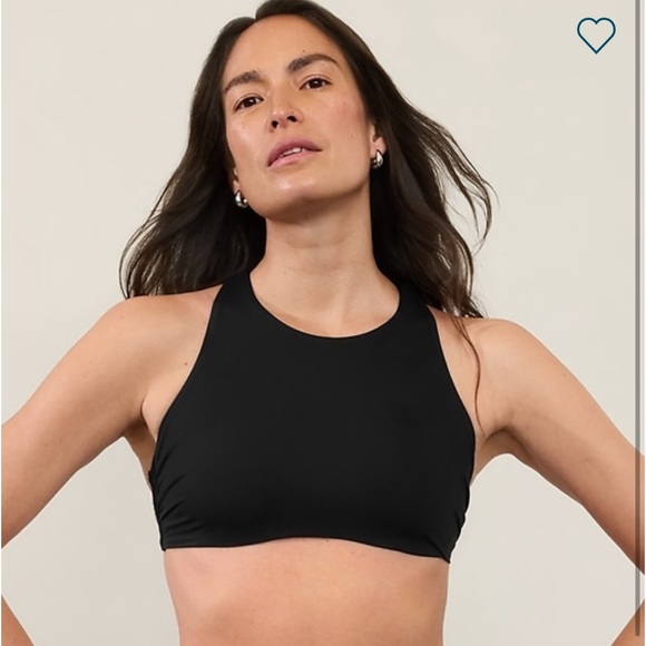 Athleta Swim Athleta Maldives Bra Cup Bikini Top Black Poshmark
